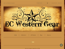 Tablet Screenshot of ecwesterngear.com
